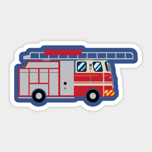 Fire fighting EngineTruck Sticker